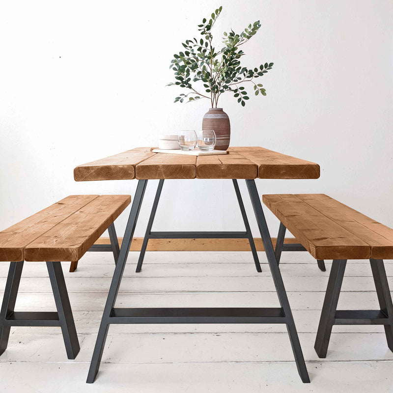 Rustic Kitchen Table | A-Frame