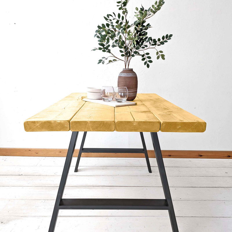Rustic Kitchen Table | A-Frame