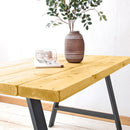 Rustic Kitchen Table | A-Frame