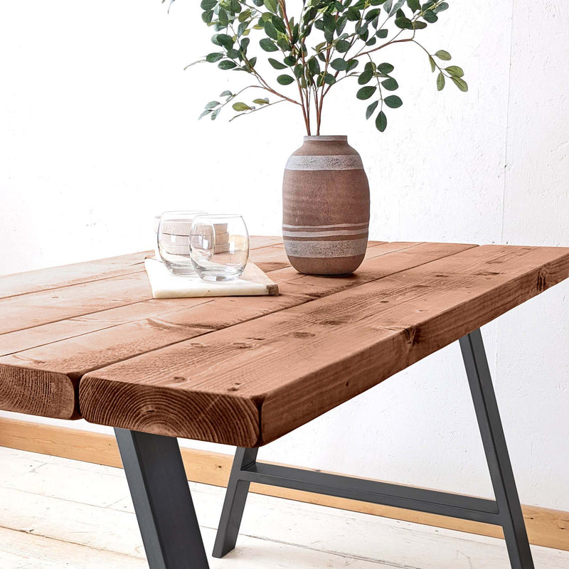Rustic Kitchen Table | A-Frame