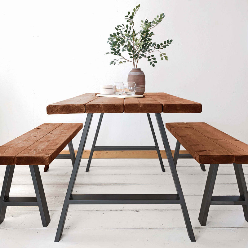 Rustic Kitchen Table | A-Frame