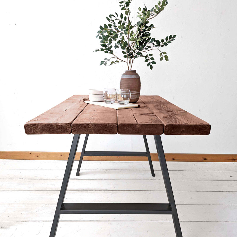 Rustic Kitchen Table | A-Frame