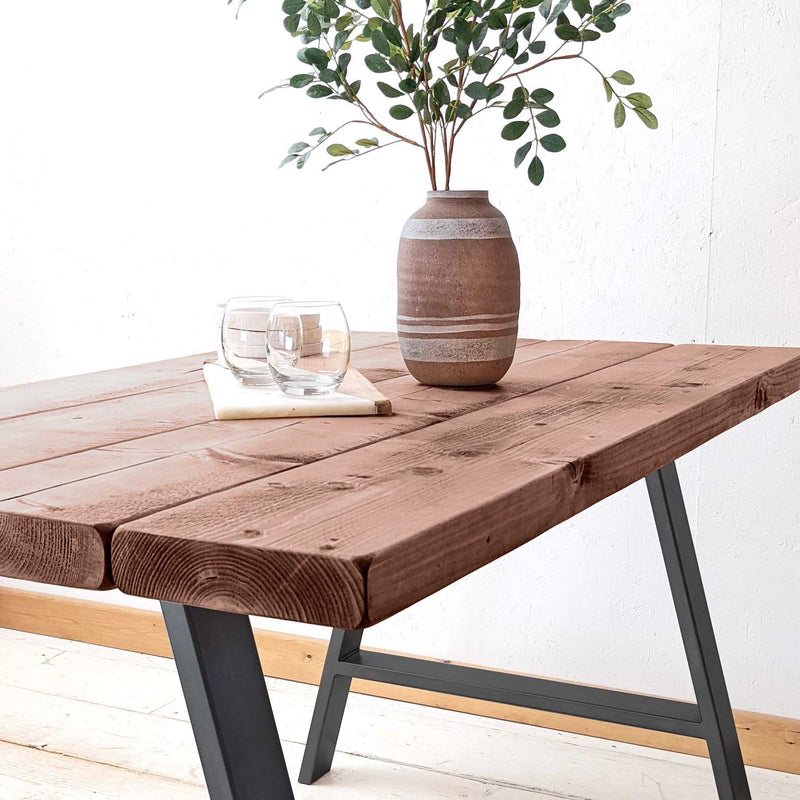 Rustic Kitchen Table | A-Frame