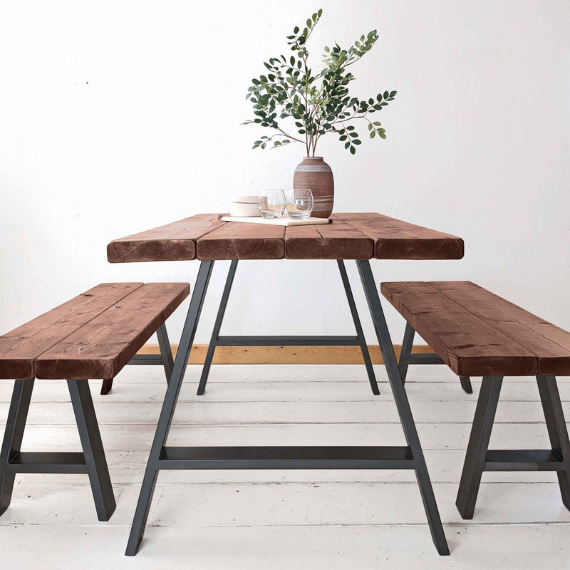 Rustic Kitchen Table | A-Frame