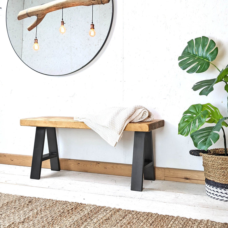 Rustic Bench | A-Frame
