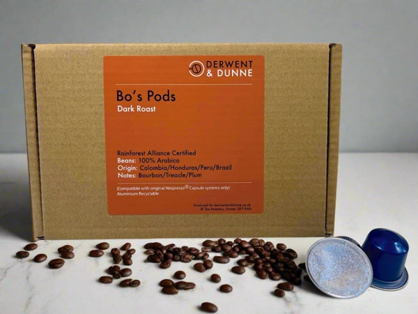 BO'S PODS (Dark Roast) Treacle, Bourbon and Plum