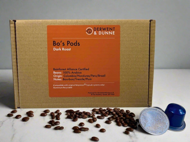 BO'S PODS (Dark Roast) Treacle, Bourbon and Plum