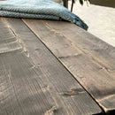 Rustic Garden Bench | X Frame