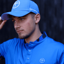 Collarless Blue Polo Camo Innovator