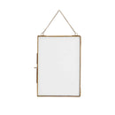Hanging Brass Picture Frame