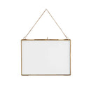 Hanging Brass Picture Frame