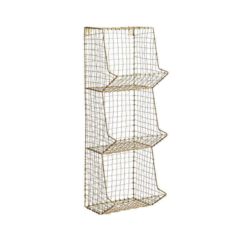 Brass Wire Storage Rack