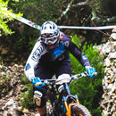 P-dent carbon bar and stem set 25mm rise