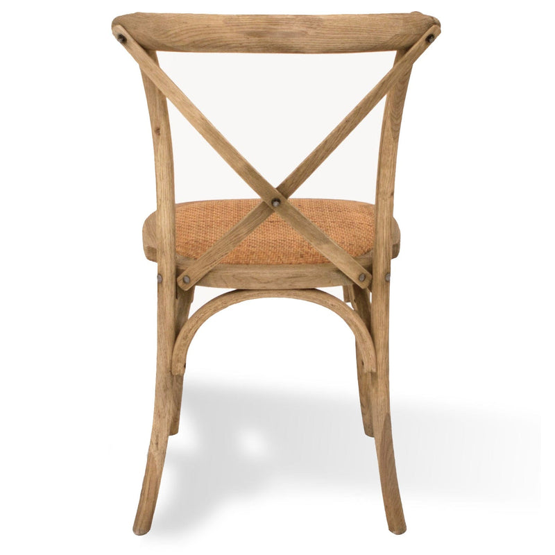 Rustic Rattan Chair
