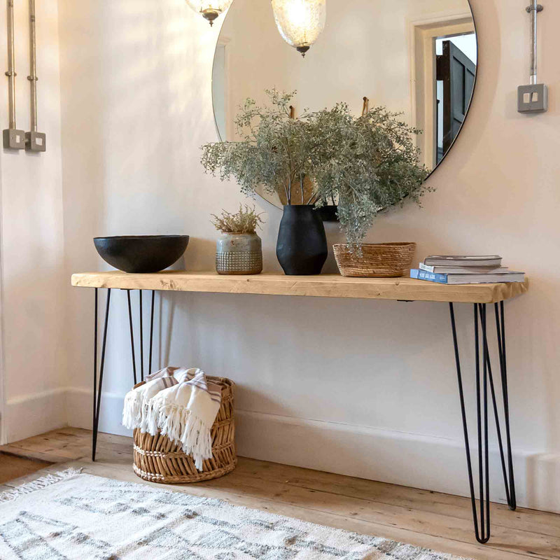 Rustic Sideboard | Hairpin Leg