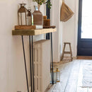 Rustic Console Table | Hairpin Legs
