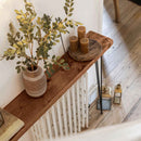 Rustic Console Table | Hairpin Legs