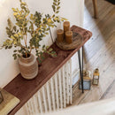 Rustic Console Table | Hairpin Legs