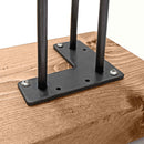 Rustic Console Table | Hairpin Legs