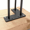 Rustic Console Table | Hairpin Legs