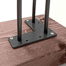 Rustic Console Table | Hairpin Legs