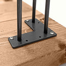 Rustic Bench | Hairpin Leg