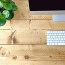 Rustic Office Desk | Hairpin Leg