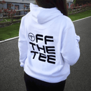 Unisex White Hoodie - Dodging Bunkers Collection