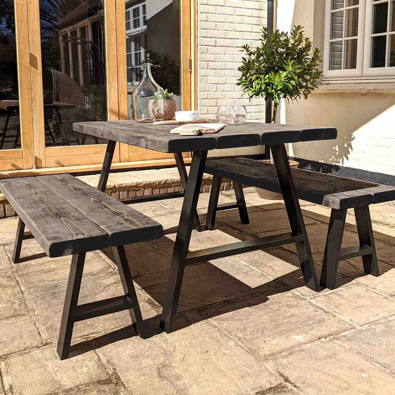 Rustic Garden Table | A Frame
