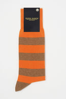 Equilibrium Organic Men's Socks - Orange
