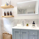 Rustic Floating Shelf | 22cm Depth