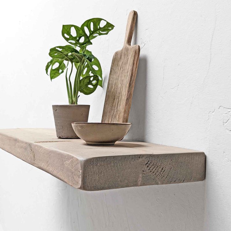 Rustic Floating Shelf | 22cm Depth