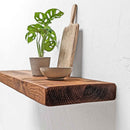 Rustic Floating Shelf | 22cm Depth
