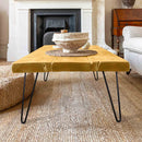 Rustic Coffee Table | Hairpin Leg