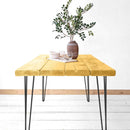 Rustic Kitchen Table | Hairpin Leg