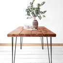 Rustic Kitchen Table | Hairpin Leg