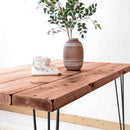 Rustic Kitchen Table | Hairpin Leg