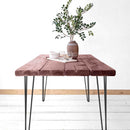 Rustic Kitchen Table | Hairpin Leg