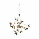 Hanging Brass Mistletoe