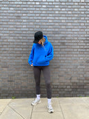 Women's Boxy Hoodie Blue