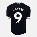 Jordan Ayew Signed Crystal Palace Shirt 2022-23 Third away [9]