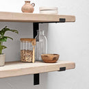 Shabby Chic Lipped Bracket Shelf | 30cm Depth