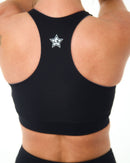 Black/grey DUO Sports Bra