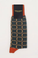 Linked Men's Socks - Grey