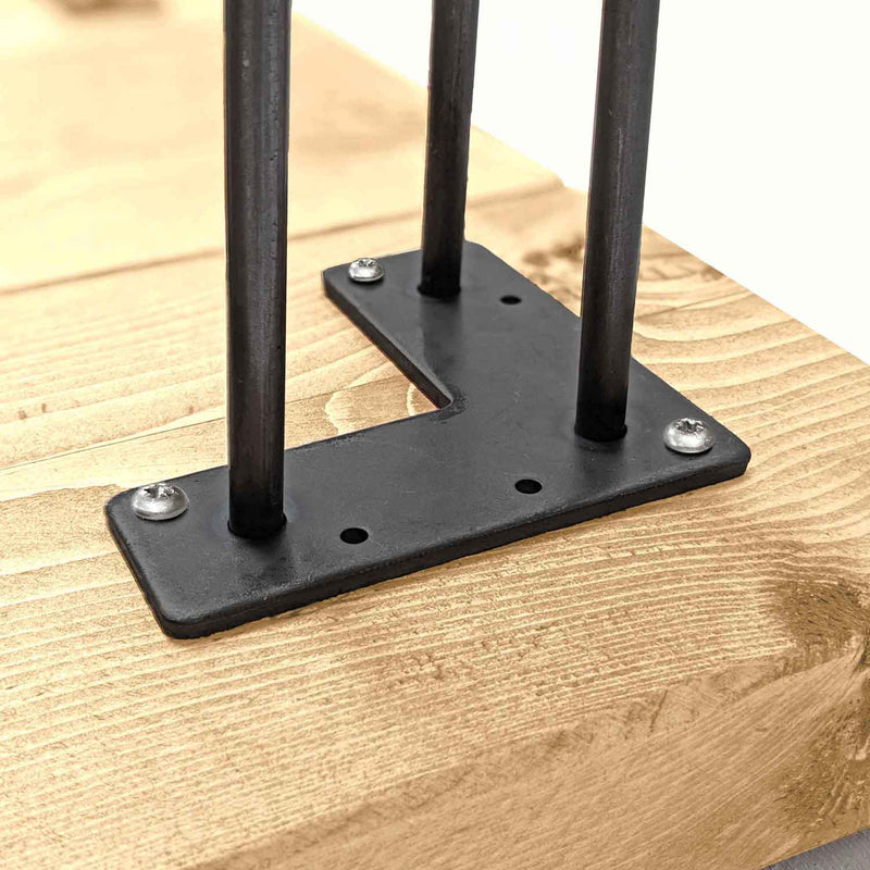 Rustic Sideboard | Hairpin Leg