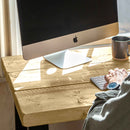 Rustic Office Desk | Hairpin Leg