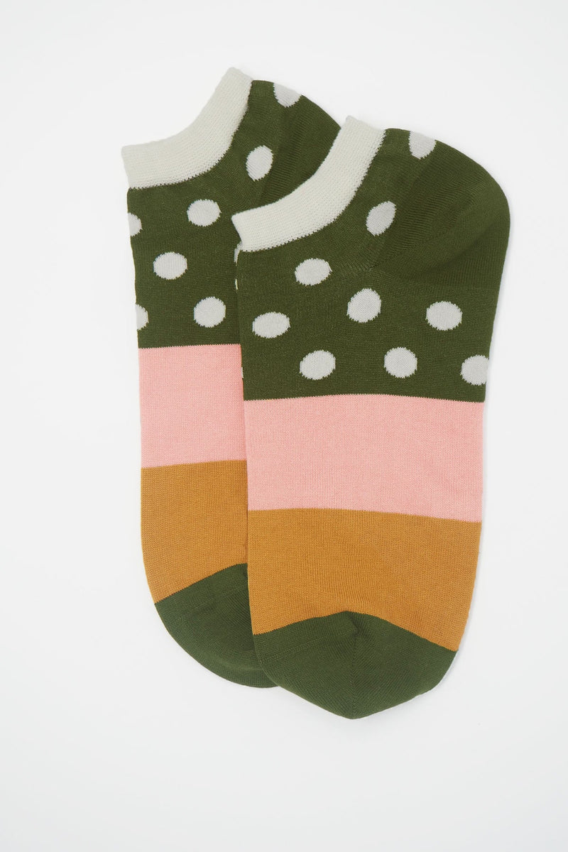 Mayfair Men's Trainer Socks - Cream