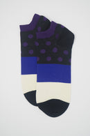 Mayfair Men's Trainer Socks - Purple