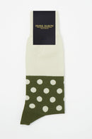 Mayfair Men's Socks - Cream