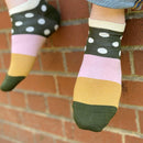 Mayfair Men's Trainer Socks - Cream